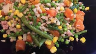 INSALATA DI BULGUR E VERDURE [upl. by Egdamlat]