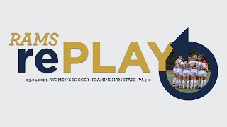 Rams Replay Womens Soccer vs Framingham State Sept 4 2021 [upl. by Riedel209]