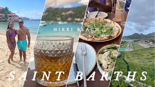 Day Trip to St Barths  Fun Day at Nikki Beach [upl. by Gaskin]