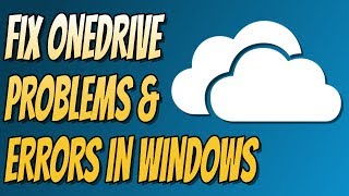 How To FIX OneDrive Errors amp Problems In Windows 10817  Reset OneDrive In Windows Tutorial [upl. by Aicercal249]