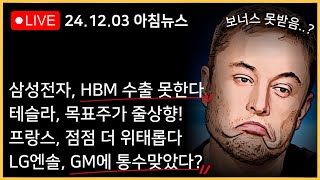 삼성전자 HBM 수출 규제 받는다ㅣ일본은 반도체 규제 면제ㅣ테슬라 목표주가 줄 상향 [upl. by Acenom]