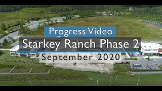 Starkey Ranch Phase 2 in progress  Odessa FL [upl. by Haidabez]