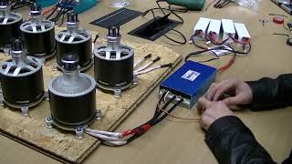 MAG 25KW Brushless Motor for airborne projects TEST 02 [upl. by Naihtsirc761]