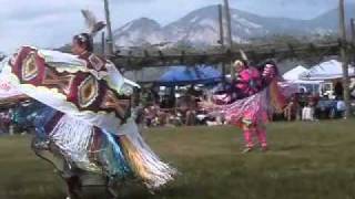 Fancy Shawl Dance Taos Powwow [upl. by Bink]