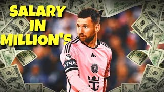 Lionel Messis Unmatched Salary in MLS Earning More Than 22 Clubs Combined [upl. by Siloum]