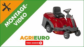 MontageVideo  Rasentraktor Castelgarden XF 135 HD  Motor ST 350 352ccm Hydrostatgetriebe [upl. by Rodablas253]