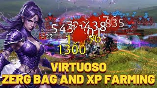 POWER VIRTUOSO ZERG Bag and XP Farming  GW2 WvW Gaming [upl. by Flossi]