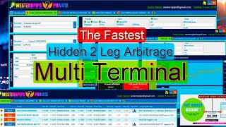 Multi Terminal Forex For Hidden 2 Leg Arbitrage amp HFT Trading Software [upl. by Natassia889]