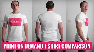 Print on Demand TSHIRT amp SUPPLIER COMPARISON  Starting Print on Demand 2020 [upl. by Virginia]