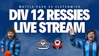 DIV 12 RESSIES LIVE STREAM  Wattle Park vs Elsternwick Round 2 [upl. by Nyladnor]