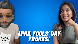 FOOLISH Pranks on TRID  Sheena Melwani  April Fools Day [upl. by Elconin811]