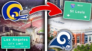 EVERY NFL Franchise Relocation RANKED From WORST To FIRST Super Bowl Era ONLY [upl. by Ahsemo]