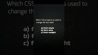 CSS Font Properties css css3 responsivedesign webdesign [upl. by Chrissy]