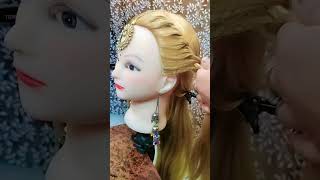 Quick twist perfect hairstyle in minutes🫰shortstrending [upl. by Nadnerb]