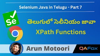 XPath Expressions  XPath Functions  Selenium Java  Part 7 [upl. by Belding]