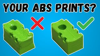 3D printing ABS and ASA The simple SECRET how to get perfect results [upl. by Quartus70]