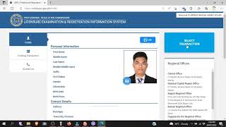 PRC Online Application for Board Exams Repeater [upl. by Aslam]