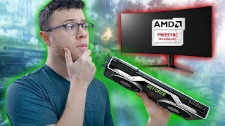 Using Nvidia GSYNC on AMD Freesync Monitors  Tutorial [upl. by Namor]