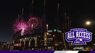 Rockies All Access  Coors Field Fireworks [upl. by Siro]