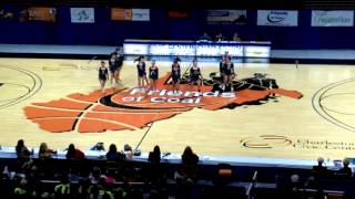 Lewis County High School AAA WVSSAC Cheer States 2015 [upl. by Annodas]