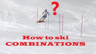 How Pros Deal With Combinations in Slalom Hairpin Flush and Undergate [upl. by Tremayne]