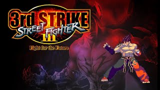 Jin Kazama X Street Fighter III 3rd Strike Fight For The future [upl. by Raynor]