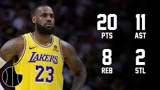 LeBron James Highlights  Pistons vs Lakers  4th Nov 2024 [upl. by Salisbarry]