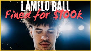 Hornets LaMelo Ball speaks after 100K fine for antigay term [upl. by Pauli312]