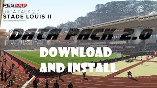 PES 2019  Data Pack 20 DLC 20  DLC 10  DownloadInstall For PC  HD [upl. by Larina384]