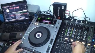 PIONEER Cdj 850 modo HID  Serato [upl. by Esirahs]