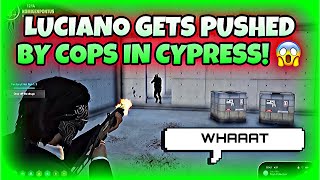 Luciano Pushed By Cops In Cypress Construction  NoPixel GTA RP  NoPixel Clips [upl. by Kimbra336]