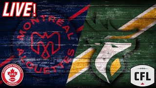 Montreal Alouettes vs Edmonton Elks WEEK 2 LIVE 6142024 [upl. by Ateekal510]