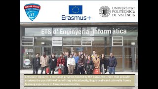 CCST students at the Polytechnic University of ValenciaERAMUS Project [upl. by Anim]