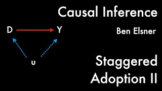 Causal Inference  2123  Staggered Adoption Designs II [upl. by Nuahs]