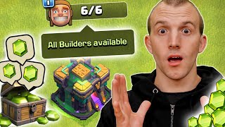 Spending Gems Until Fully Maxed in Clash of Clans [upl. by Janela]