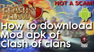 How to download clash of clans Mod Apk Android [upl. by Adnicul445]