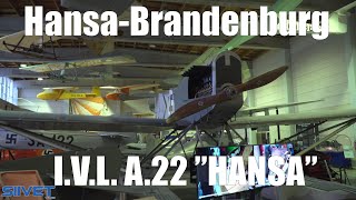 Hansa Brandenburg W33  IVL A 22 Hansa Walkaround  WW1 German Naval Floatplane Made in Finland [upl. by Whale]