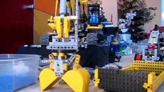 Lego 8043 Ultimate Mod und Lego 8258 Mod als Hakenlift mit Tieflader [upl. by Anytsyrk557]