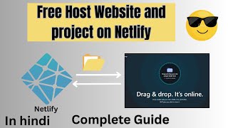 How To Host Website in Netlify  Deploy your Project On Netlify For Free netlify [upl. by Vyse]