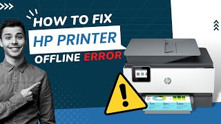 How To Fix HP Printer Offline Error Windows Mac [upl. by Tama]