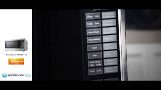 Panasonic microwave NNST671S reviewed by product expert  Appliances Online [upl. by Selrac622]