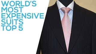 Worlds Most Expensive Suits  Top 5 [upl. by Manas863]