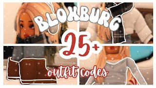 Bloxburg Realistic Winter Outfit codes  Outfit Codes  Roblox [upl. by Eeresid]