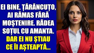 Ei bine țărăncuțo ai rămas fără moștenire – râdea soțul cu amanta Dar ei nu știau ce îi așteaptă [upl. by Adnohsal]