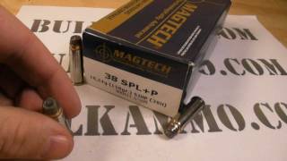 38 Special  Magtech  158 Gr P JHP Ammo Test [upl. by Yr]