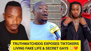 TRUTHWATCHDOG EXPOSES TIKTOKERS BEING KEPT BY WAMAMASECRET GAYS amp THOSE LIVING FAKE LIVES😳💔 [upl. by Zurc]