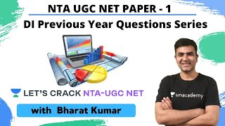 DI Previous Year Questions Series  Data Interpretation  NTA UGC NET [upl. by Tichon400]