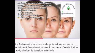 Les Bienfaits et vertus de la fraise Soin Bio AfriquePharmaSanté duet naturelle shopee love [upl. by Lebaron]