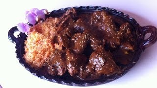 Receta de mole poblano tal y como se hace en puebla  Comida Mexicana  La receta de la abuelita [upl. by Terb]