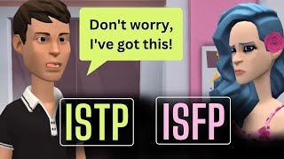 ISTP and ISFP Stuck in an Elevator [upl. by Jeritah]